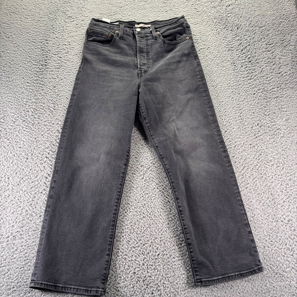 Levi's Black Ankle & Cropped Jeans